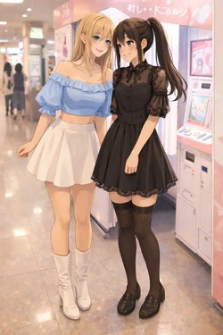 Bella and Emma in Japan: Tokyo [AI Generated]