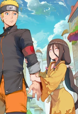 (Swirlinghawk) Naruto X Hanabi (Ai Generated)