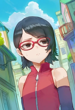(Swirlinghawk) Naruto X Sarada (Ai Generated)