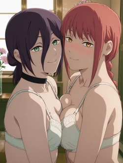 ANIPAI - Makima & Reze - Chainsaw Man [115 pics / Full Set + Extras] [AI Generated]