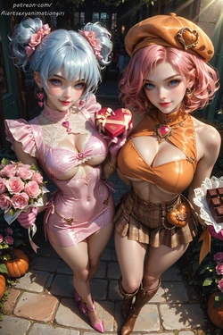 [Patreon] [AiASAG] [4K] 🍓Sweet gifts🍫 - Preview [AI Generated]