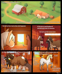 [Toby (TobyArt)] Horses vs Bimbos