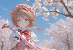 [Mimu] Kinomoto Sakura Battle Costume [AI Generated]