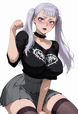 [ANIREALAI] Noelle Silva - Gothic Elegance of Royal Magic (AI Generated)