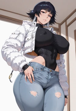 [ANIREALAI] Sui-Feng - Silent Strike in Street Style (AI Generated)