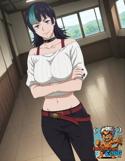 Kirara Hoshi hentai | Jujutsu Kaisen NSFW parody [AI Generated]