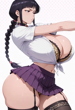 [ANIREALAI] Nemu Kurotsuchi - Edgy in Streetwear (AI Generated)