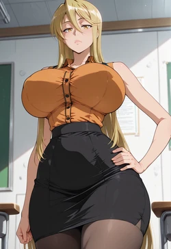 [ANIREALAI] Shizuka Marikawa - Roleplay in the Classroom (AI Generated)