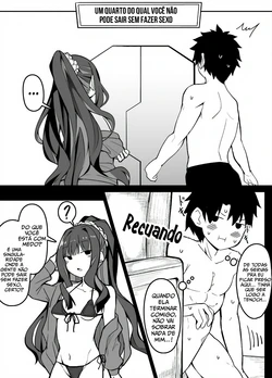 [Corundum] Ritsuka e Tlaloc estão presos em um quarto do qual não podem sair a menos que façam sexo (Fate/grand order) [Portuguese-BR]