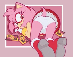 [Bunguy] Amy with glasses (Sonic the Hedgehog)