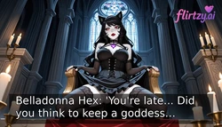Belladonna Hex: The Goddess's Dark Tribute [AI Generated]