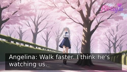 Angelina's Secret Stalker: Obsession and Release [AI Generated]