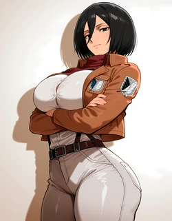 [Obscuryotto] (AI Generated) Mikasa Ackerman