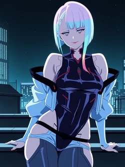 ANIPAI - Lucy Kushinada - Cyberpunk Edgerunners [138 pics / Full Set + Extras] [AI Generated]