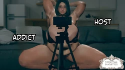 [Tagosaku] A woman obsessed with male hosts [English]