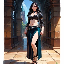 Yennefer of Vengerberg [AI Generated]