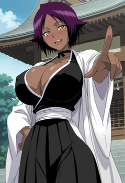 [Aindroidparanoid] Yoruichi Shihōin - Bleach [AI Generated]