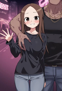 [Pixiv] わさびまぐろ/wasabi tuna (107946418) - Moto Takagi-san Cuckold Report [AI Generated]