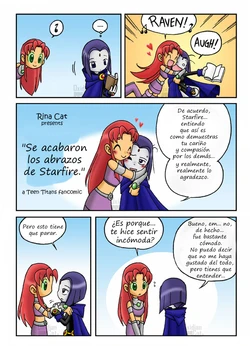 [Rina Cat] Se acabaron los abrazos de Starfire. (Teen Titans)