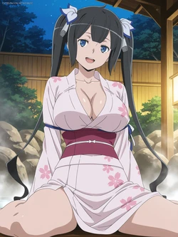 Hestia | Is It Wrong to Try to Pick Up Girls in a Dungeon? (FULL)(Set 08)[artkoikoi] [AI Generated]