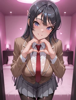 (Oki Senpai) 🍈🍈樱岛麻衣 Sakurajima Mai (Patreon) [AI Generated]