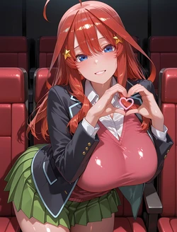 (Oki Senpai) 🍈🍈中野五月 Itsuki Nakano (Patreon) [AI Generated]