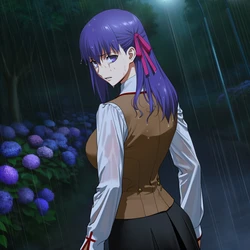 [Cyber-Wifu11] Matou Sakura (Fate/stay night) [AI Generated]