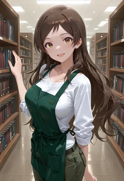 [マイネームルナ] Pregnant Belly Library Series Kitazawa Shiho [Sample] [AI Generated]
