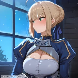 [Patreon] (BestWaifus) Saber [AI Generated]