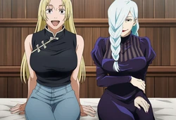 [Sticky] JJK - Yuki x Mei Mei 3P [AI Generated]