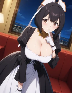 [GBFblackDX] 藤崎ゆかり (俺だけレベルアップな件) / Lee Bora (Solo Leveling) [AI Generated]