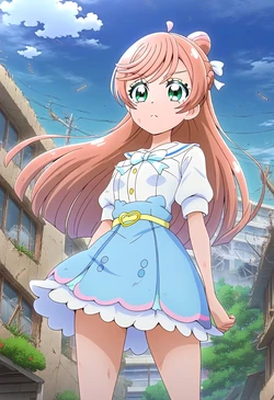 [goldnotakashi] Cure Prism forced [AI Generated]