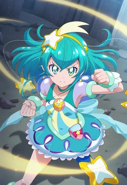 [goldnotakashi] Cure Milky forced [AI Generated]