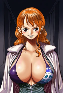 [Sticky] nami x saint charlos [ai generated]