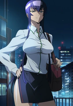 [Sticky] HOTD - Saeko x Kouta After Office Fun [ai generated]