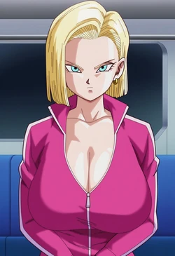 [Sticky] dbz x android 18 x roshi [ai generated]