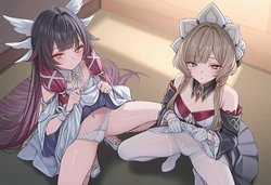 [DyDy_cos] Columbina & Sandrone Art [AI Generated]