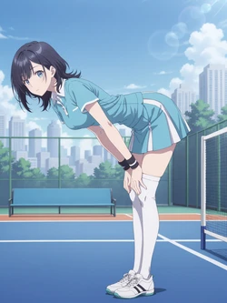 [kurohime] 七瀬悠月(テニス) [AI Generated]