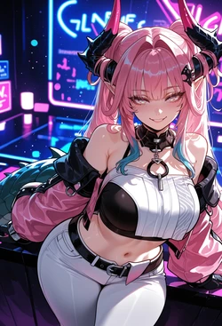 [Miyu] Yvonne: Neon Lounge [Ai Generated]