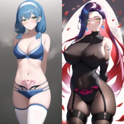 [Obser] 魔法少女恶堕记录 10~11 [AI Generated]