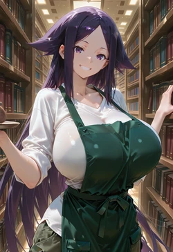 [マイネームルナ] Pregnant Belly Library Series Oharu [Sample] [AI Generated]