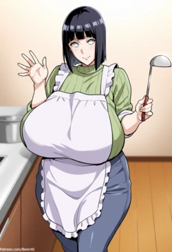 [BenrrAI] HYUUGA HINATA - MARRIED WOMAN'S SECRET LIFE [AI Generated]