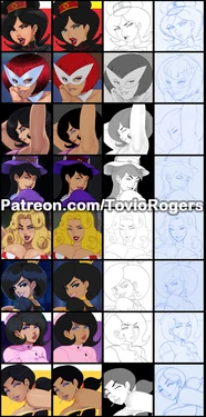 [Tovio Rogers] Dr. Mrs. The Monarch set + Extras (Venture Bros.)