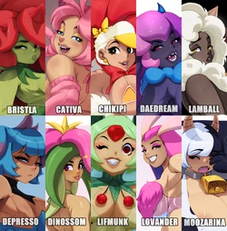 [Tovio Rogers] Pal Girls set + Extras (Palworld)