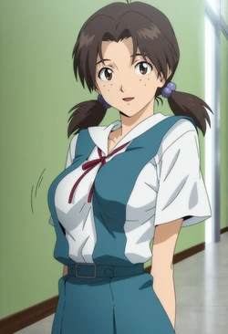 [風見鶏] シンジに甘い委員長 [AI Generated]