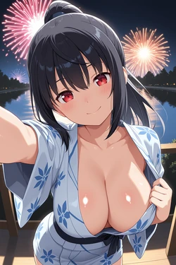 [Vlen] Shizuku Yaegashi - Yukata || Arifureta [4K]🔞 [AI Generated]