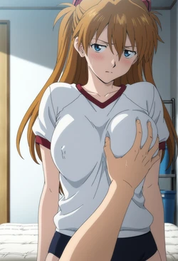 [ 風見鶏] シンジに甘い式波大尉 [AI Generated]