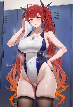 [Patreon] (cMonster) Honolulu (Swimsuit) x OLD MAN (AI Generated)