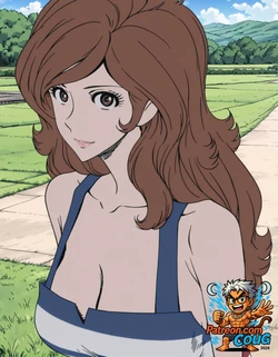 Fujiko Mine hentai | Lupin III NSFW fan art [AI Generated]