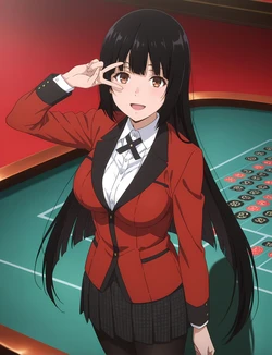 [PafuPafu/H Jam] 蛇喰夢子 Jabami Yumeko [AI Generated]